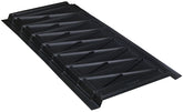 ProVent UPV22480 Roof Ventilator, 48 in OAL, 22 in OAW, 26 sq-in Net Free Ventilating Area, Plastic, Black
